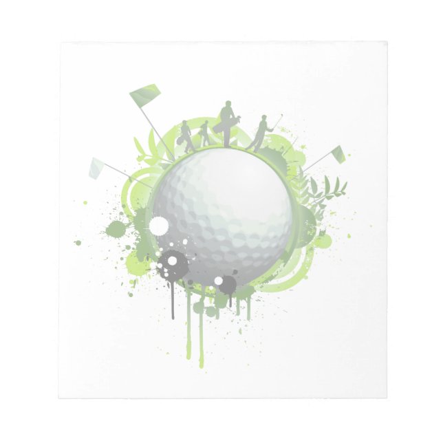 Bloc De Notas Golf (Frente)