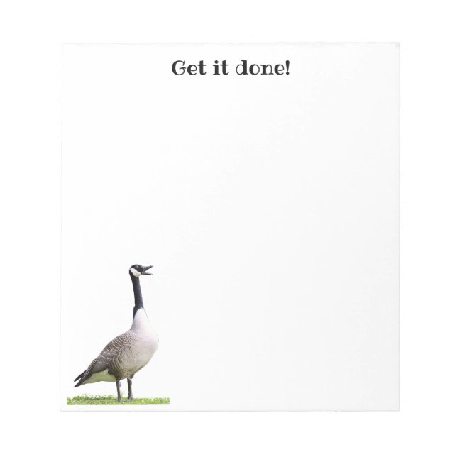 Bloc De Notas Goose canadiense (Frente)