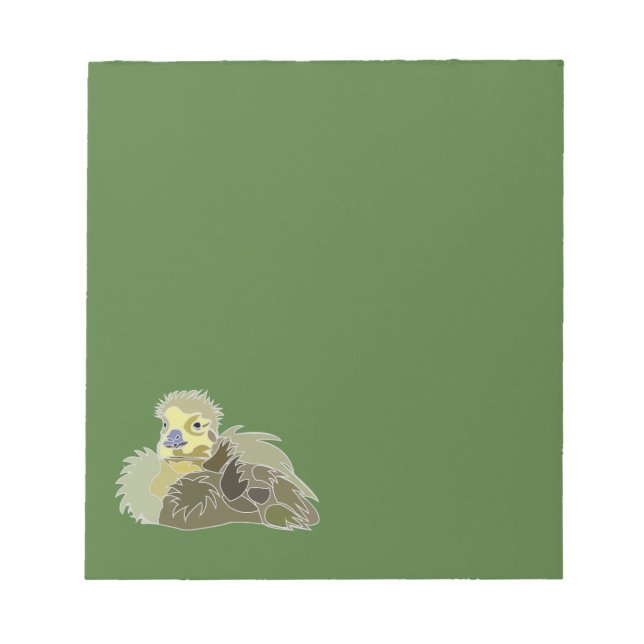 Bloc De Notas Goose Gosling Baby Goose (Frente)