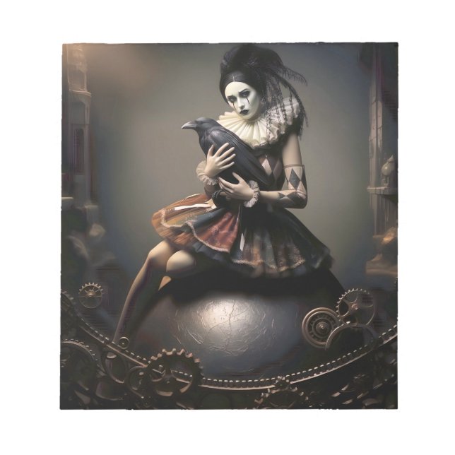 Bloc De Notas Gothic Fantasy Poster (Frente)