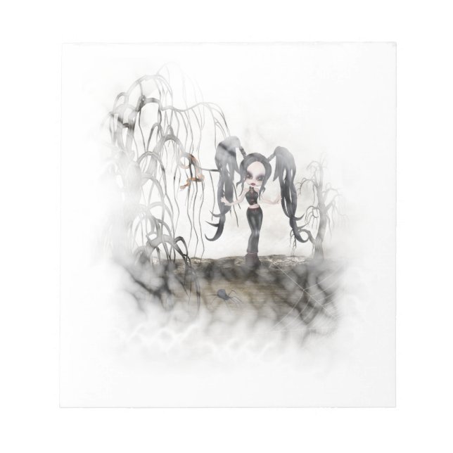 Bloc De Notas Gótico Sepia Chica Vignette (Frente)