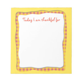 Bloc De Notas Gracias Notepad