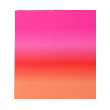 Gradiente rosa, rojo y Naranja