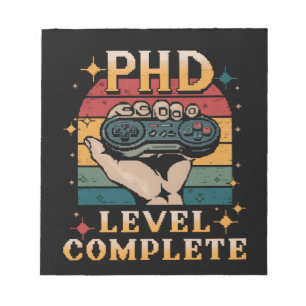 Bloc De Notas Graduación de Doctorado Completa a Nivel de Doctor