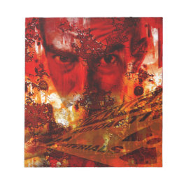 Bloc De Notas Graffiti de cara roja