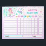 Bloc De Notas Gráfica de recompensas de la tienda personalizada<br><div class="desc">Gráfico de rutina de recompensas personalizado.</div>