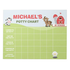 Bloc De Notas Gráfico de Entrenamiento de Mascotas Personalizado