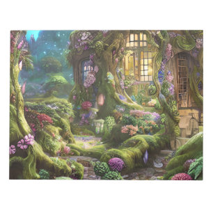 Bloc De Notas Gráfico forestal de las islas Fairyland