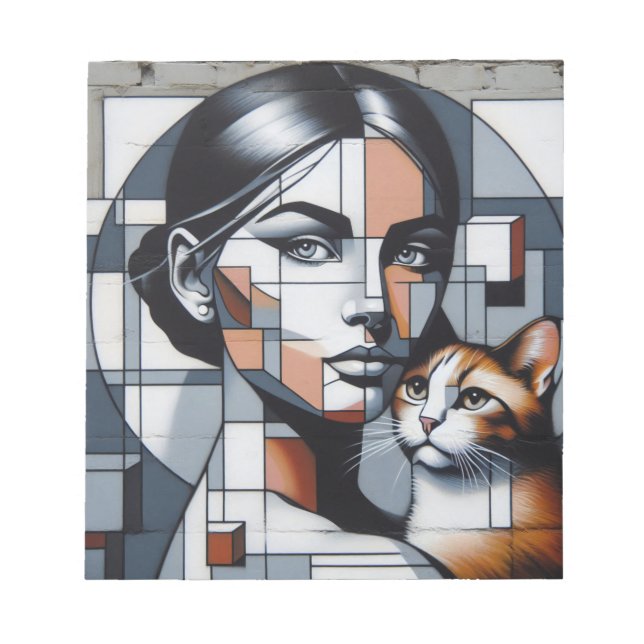 Bloc De Notas Grafitti Cat Lady (Frente)