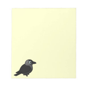 Bloc De Notas Grajo de Birdorable