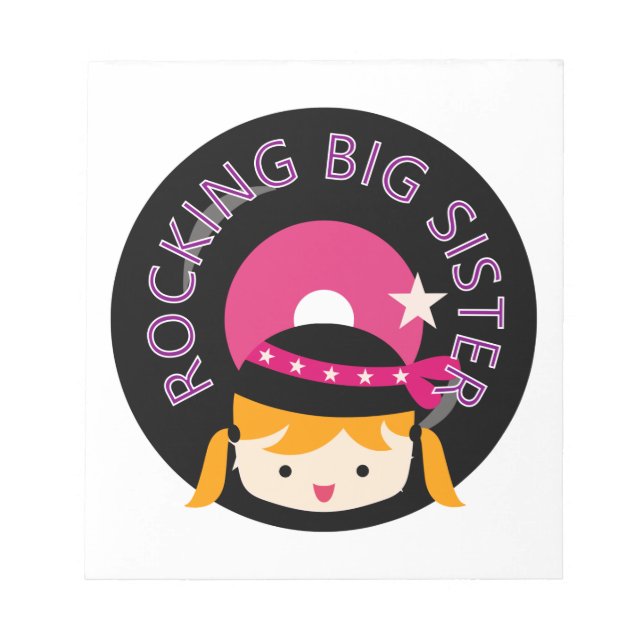 Bloc De Notas Gran Hermana de Rocking Blond (Frente)