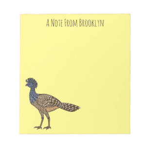 Bloc De Notas Gran ilustracion de personalizado de aves de curac