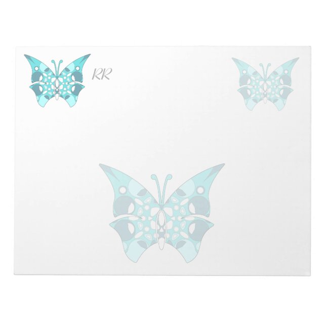 Bloc de notas grande personalizado con fondo de pa (Frente)