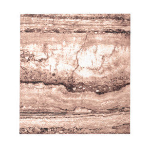 Bloc De Notas Granito naranja de sepia beige marrón moderno quem