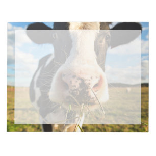 Bloc De Notas Granjas   Mascado de vacas de Holstein
