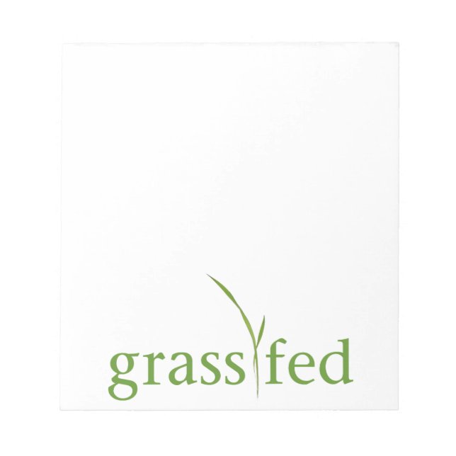 Bloc De Notas Grass Fed (Frente)