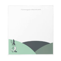 Green Bunny Notepad