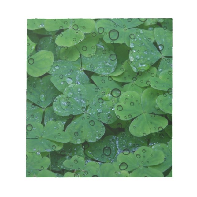 Bloc De Notas Green Irish Clover (Frente)