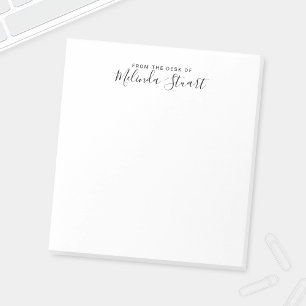Bloc De Notas Guión profesional moderno