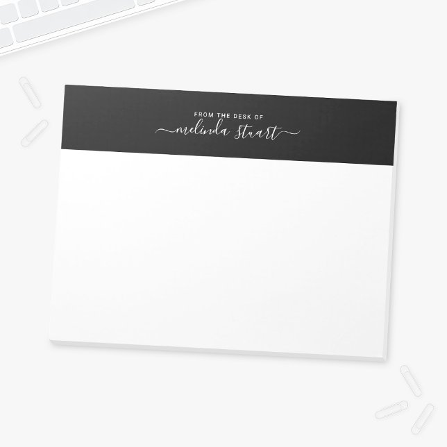 Bloc De Notas Guión profesional moderno (Subido por el creador)