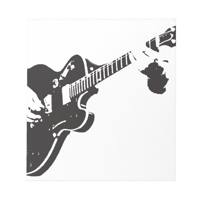 Bloc De Notas Guitarra eléctrica (Frente)