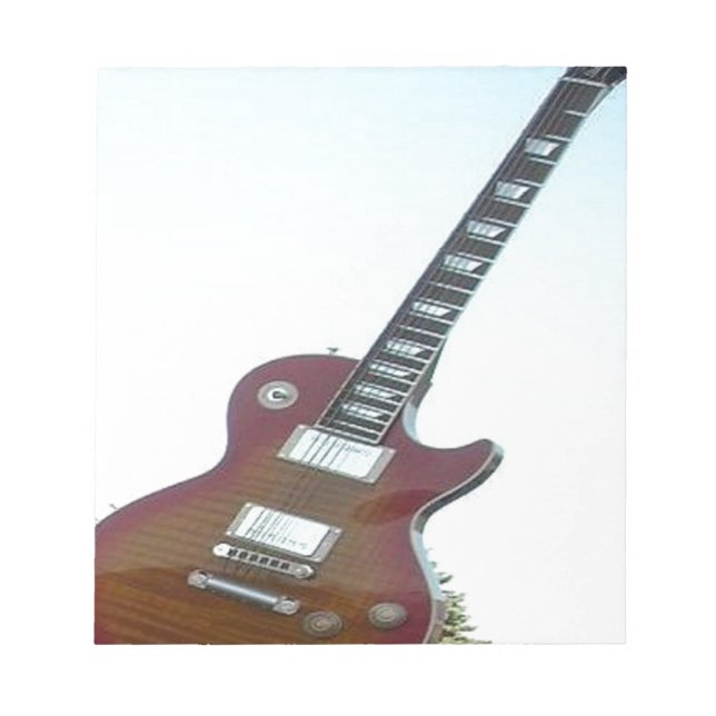 Bloc De Notas Guitarra eléctrica (Frente)