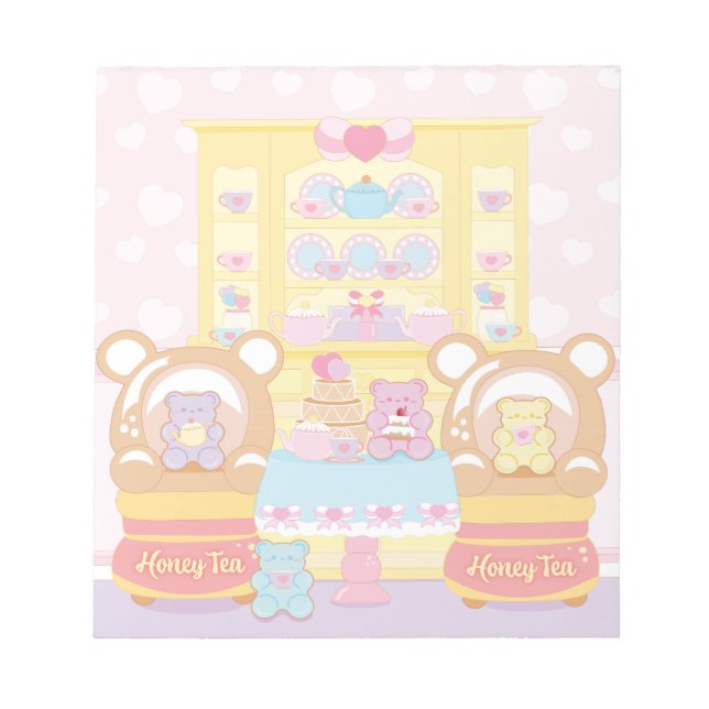 Bloc De Notas Gummi Sweet Honey Tea Notepad (Frente)
