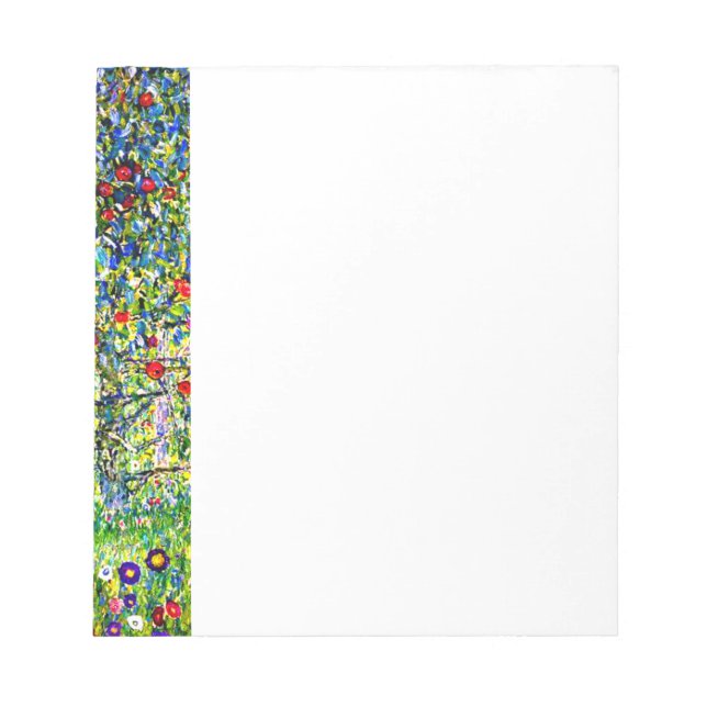 Bloc De Notas Gustav Klimt Apple Tree (Frente)