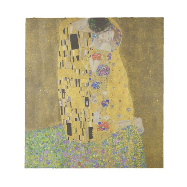 Bloc De Notas Gustav Klimt "El beso" (Frente)