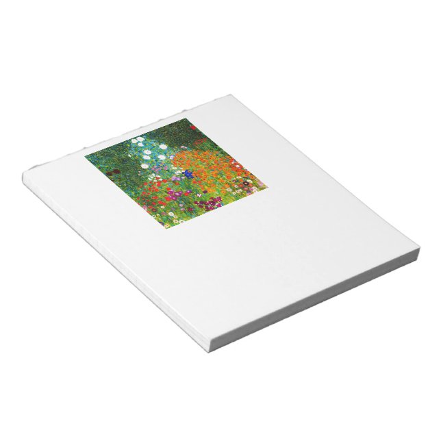 Bloc De Notas Gustav Klimt , “ Farmhouse garden ” (Lado Derecho)