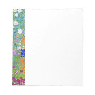 Bloc De Notas Gustav Klimt Flower Garden