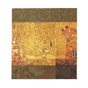 Bloc De Notas Gustav Klimt Tree of Life: Simbolista Art Nouveau