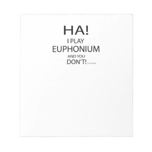 Bloc De Notas Ha Euphonium