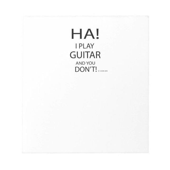 Bloc De Notas Ha Guitar (Frente)