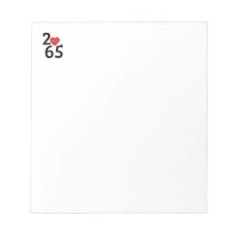 Bloc De Notas Habitación Número 256 en