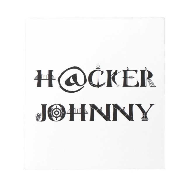 Bloc De Notas hacker johnny (Frente)