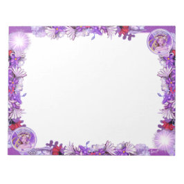 Bloc De Notas Hada de sol morado