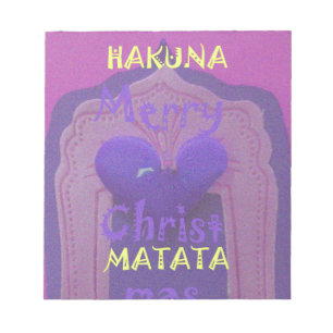 Bloc De Notas Hakuna Matata Merry Christmas Love  Design.jpg