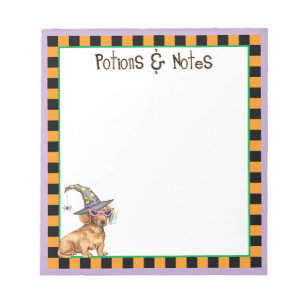 Bloc De Notas Halloween Dachshund