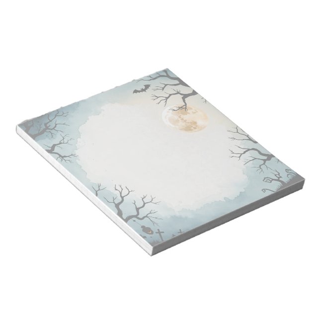 Bloc De Notas Halloween imprimible y morboso (Lado Derecho)