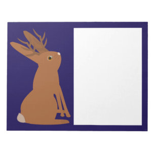 Bloc De Notas Halloween Jackalope Trick o Trete