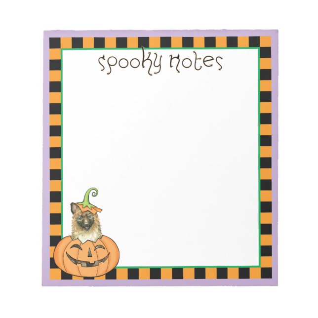 Bloc De Notas Halloween Laekenois (Frente)