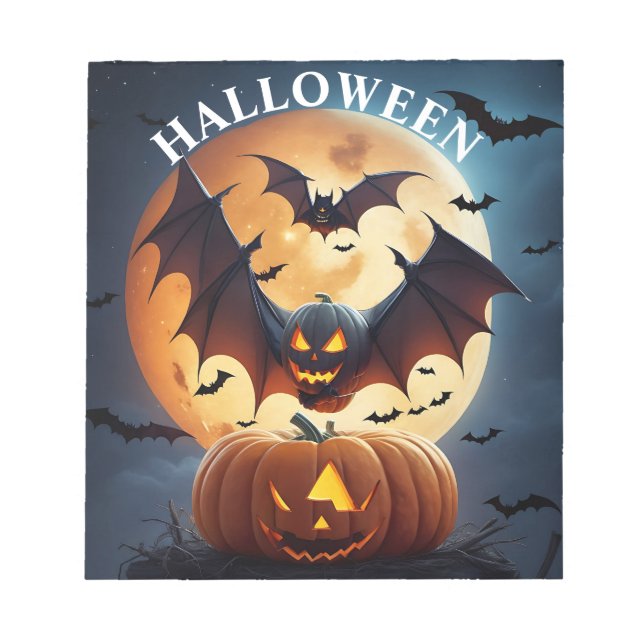 Bloc De Notas Halloween Note Pad (Frente)