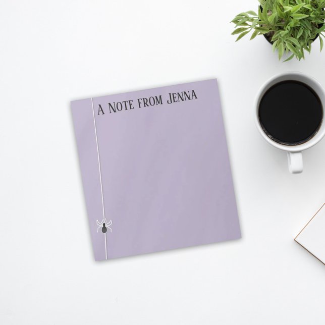 Bloc De Notas Halloween Spooky Spider Web Whimsical Cuidad (Subido por el creador)