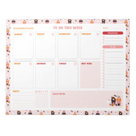 Bloc De Notas Halloween Tardó A Las Casas Semanalmente Para Hace