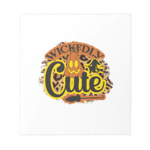 Bloc De Notas Halloween Wickded Cute