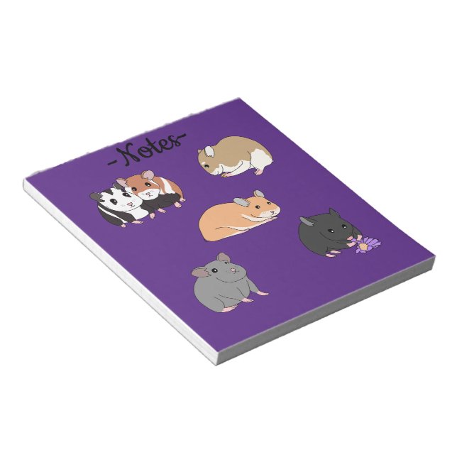 Bloc De Notas Hamsters  (Lado Derecho)
