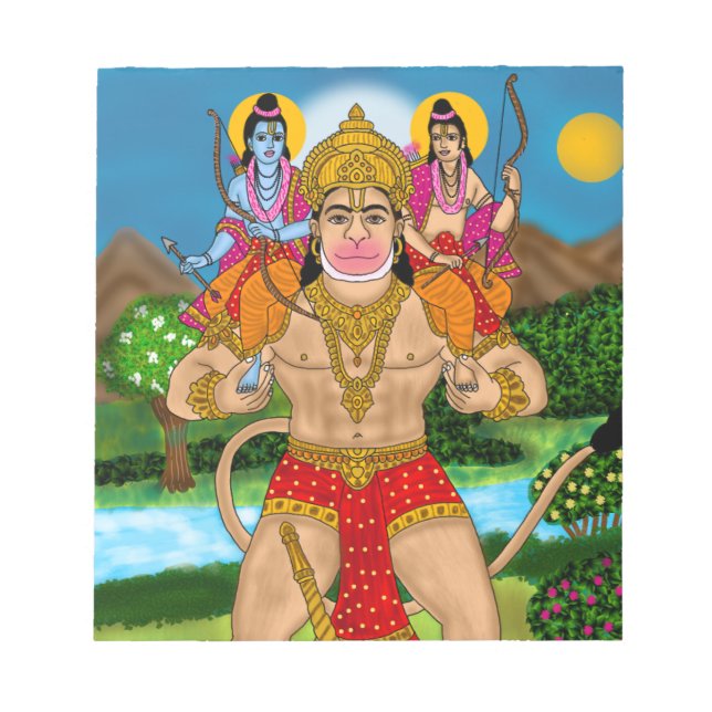 Bloc De Notas Hanuman NotePad (Frente)