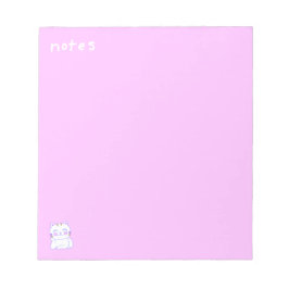 Bloc de notas Happy Cat de 5,5" x 6" - 40 páginas