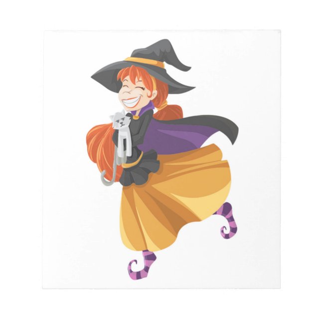 BLOC DE NOTAS "HAPPY HALLOWEEN" WITCH (Frente)
